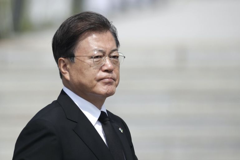 Moon South Korea AP Photo