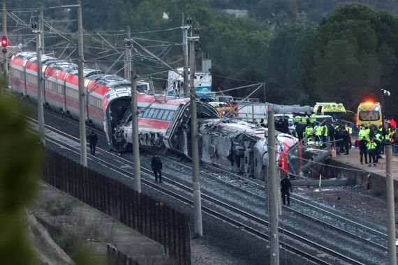 Spain train collision